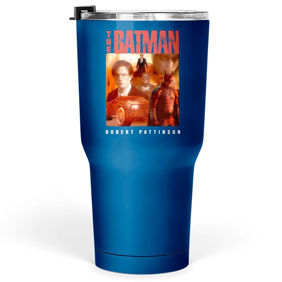 The Batman - Robert Pattinson - Short Sleeve Tumblers 30 oz, Movie Lover, Gift For Fan Tumblers 30 oz