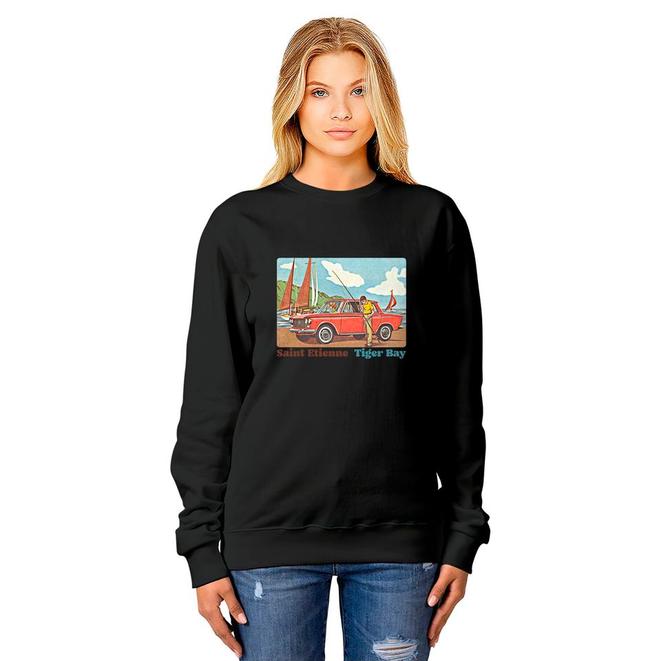 Saint Etienne --- Original Retro Style Fan Art Design - St Etienne - Sweatshirts