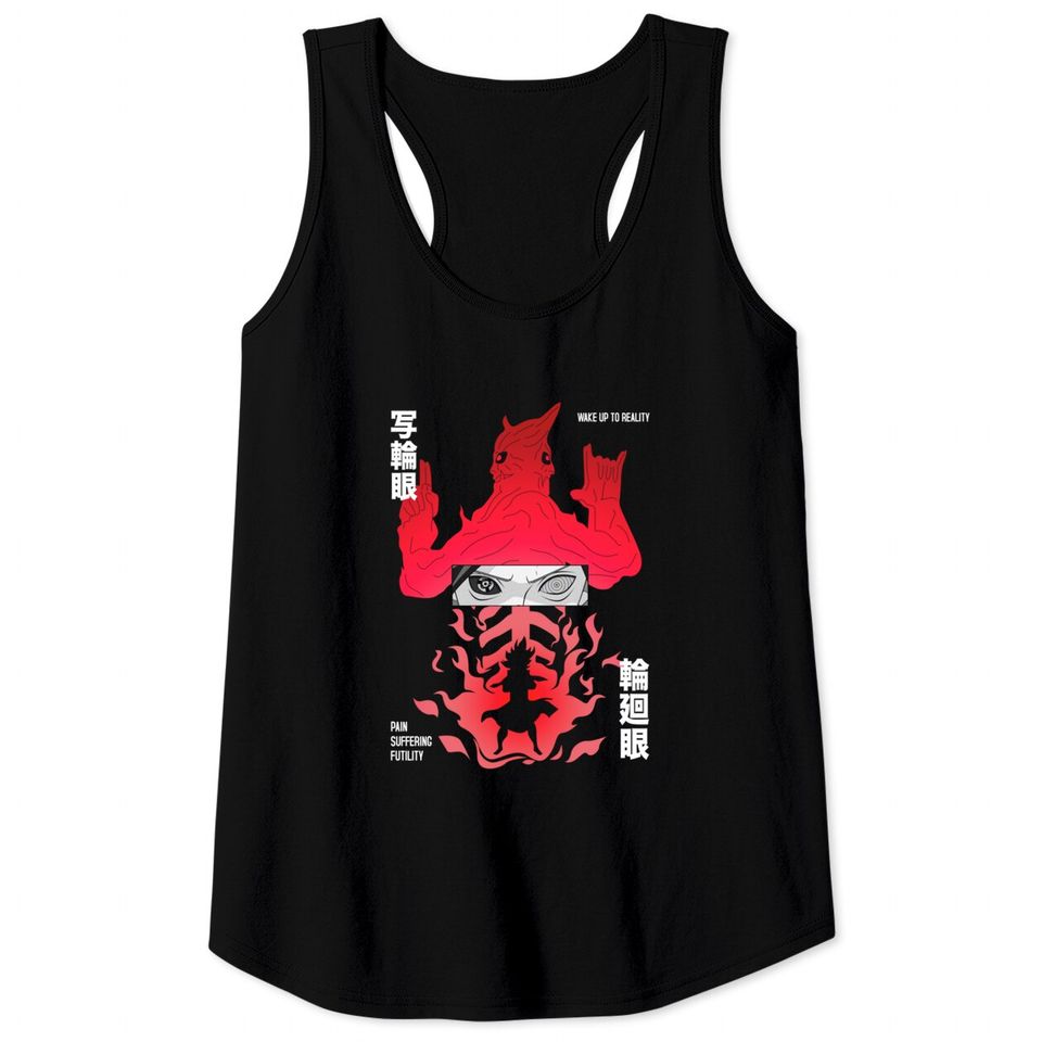 WAKE UP TO REALITY - Madara - Tank Tops