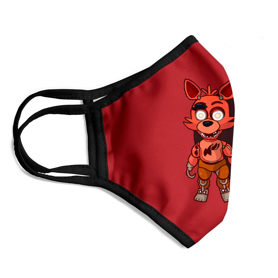 Five Night's at Freddy's Foxy Fan - Five Nights At Freddys - Face Masks