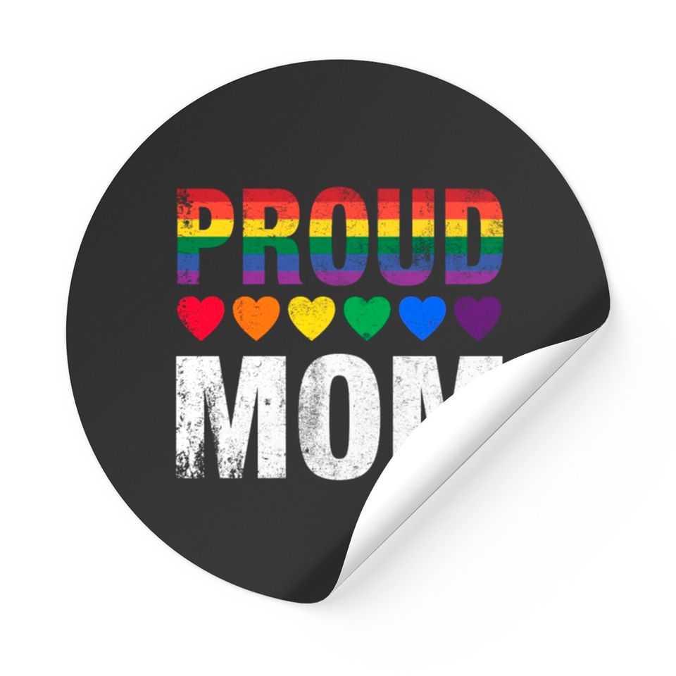 Proud Mom Stickers