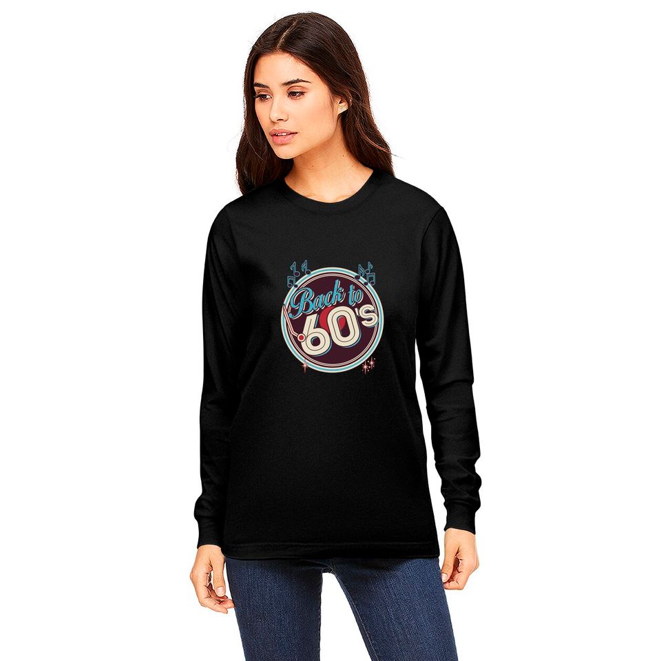 Back to 60's Design - 60s Style - Long Sleeves