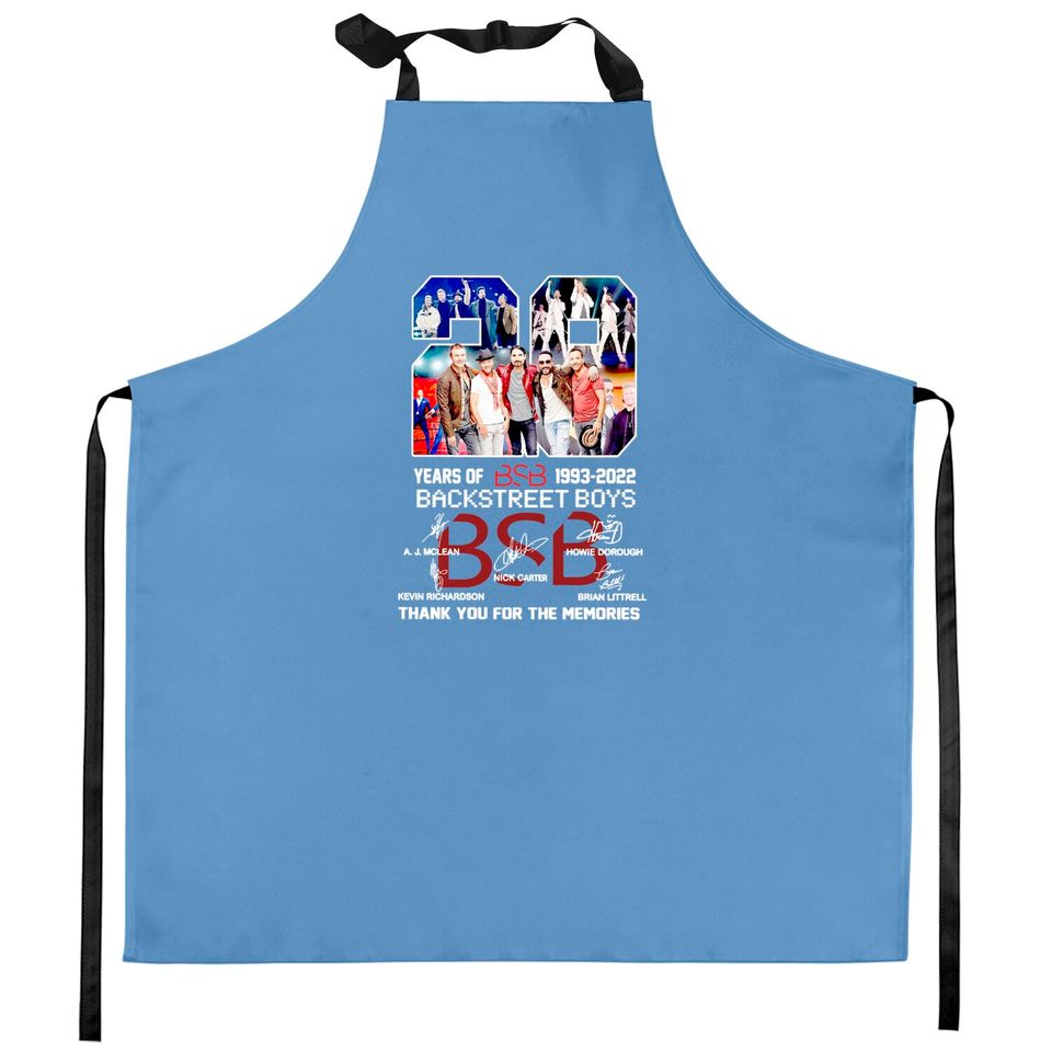 29 Years of The Backstreet Boys 1993 2022 , thank for Memory Classic Kitchen Aprons