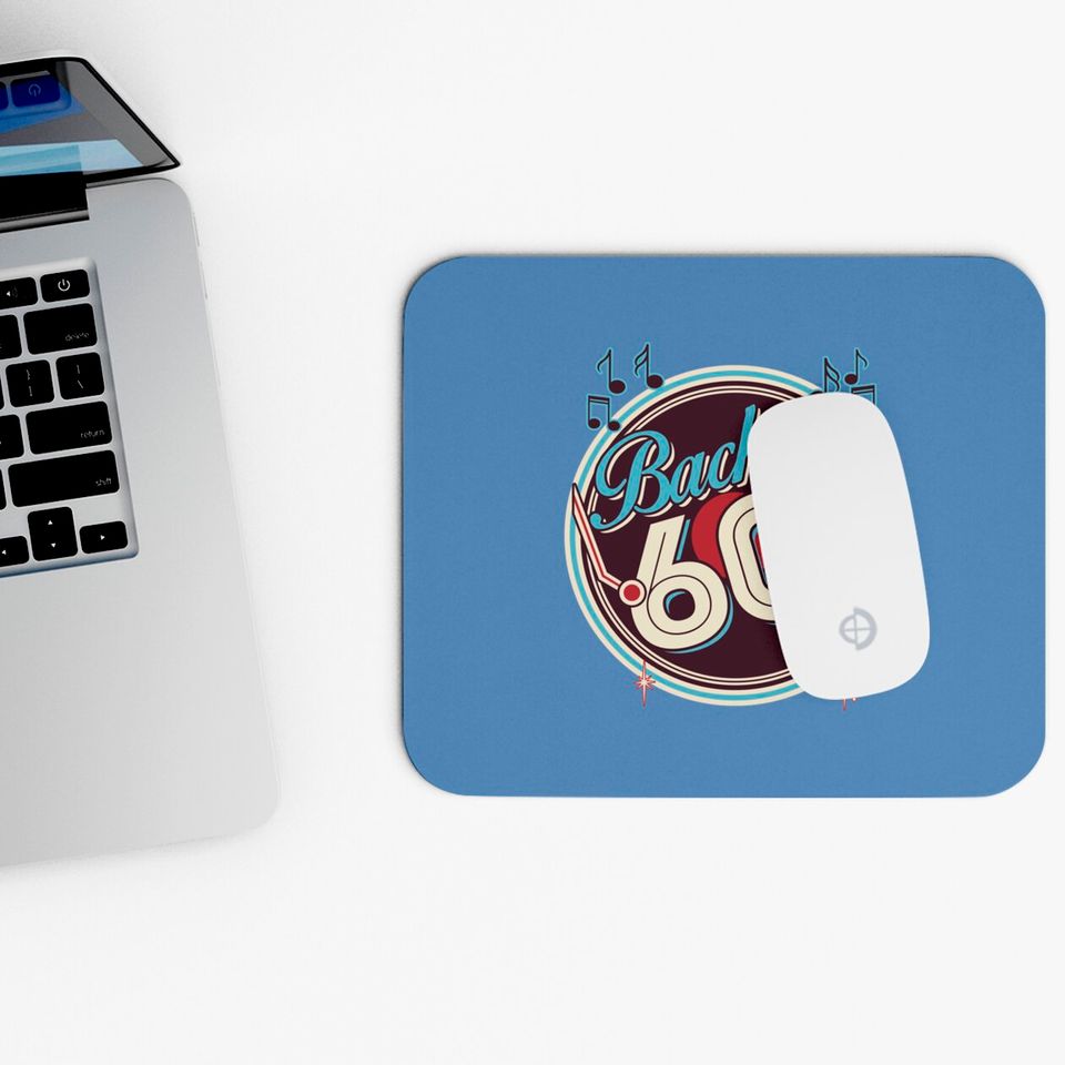 Back to 60's Design - 60s Style - Mouse Pads