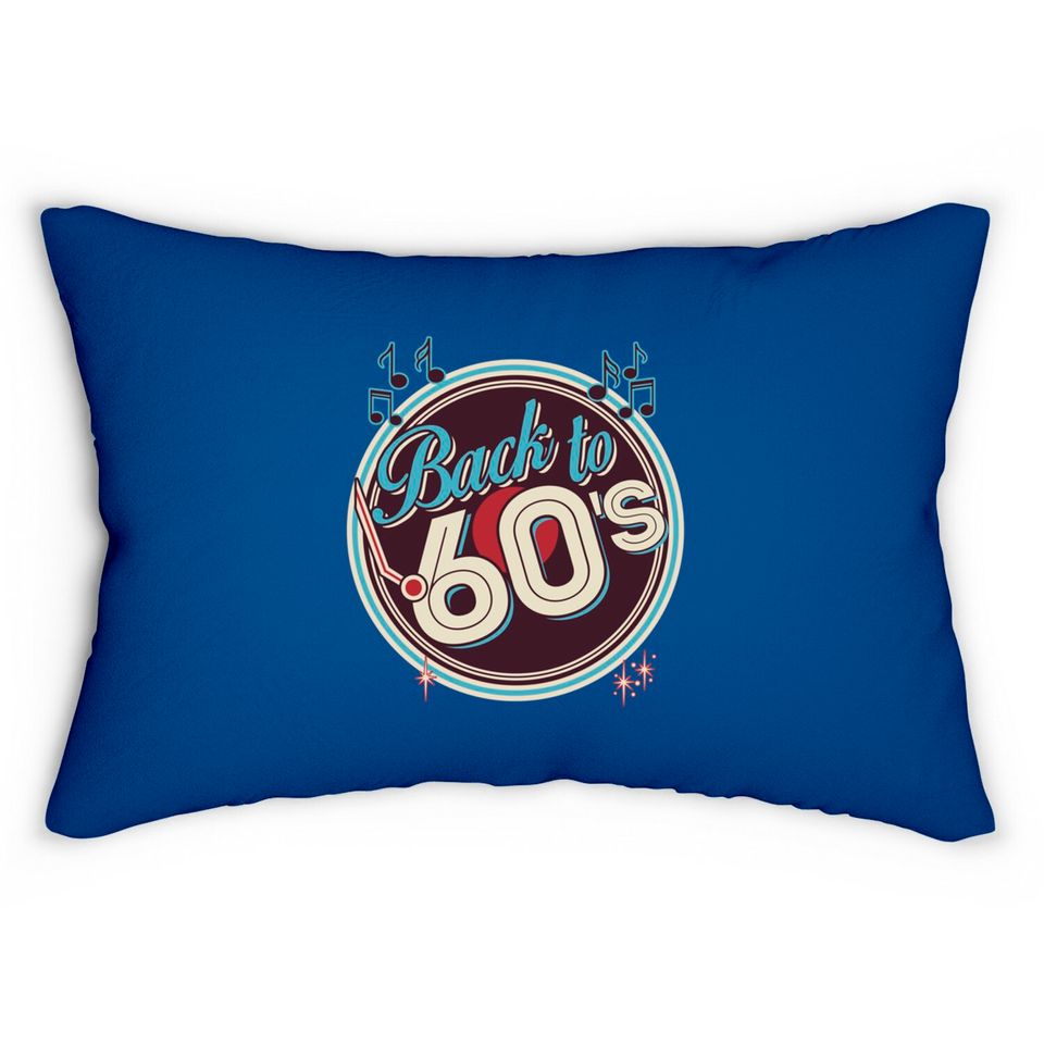 Back to 60's Design - 60s Style - Lumbar Pillows