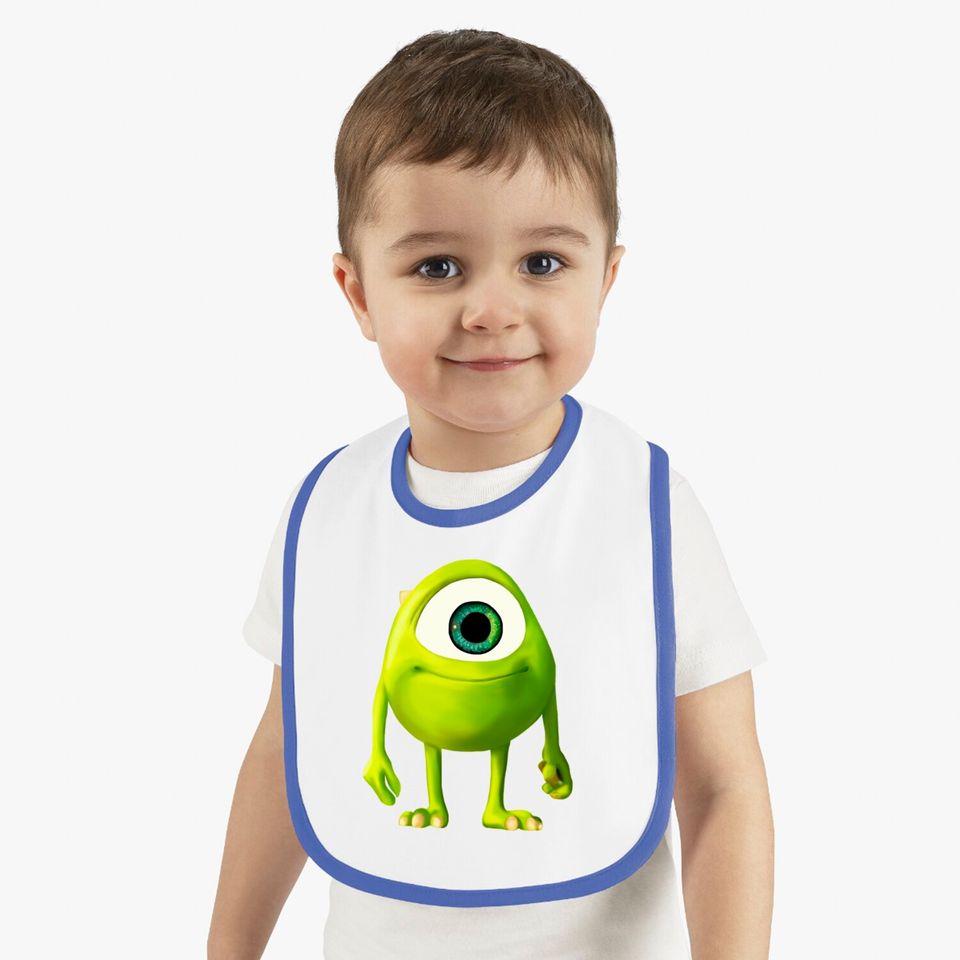 Baby Mike Wazowski - Mike Wazowski - Bibs