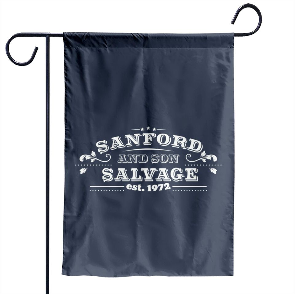 Sanford and Son logo d - Sanford And Son - Garden Flags