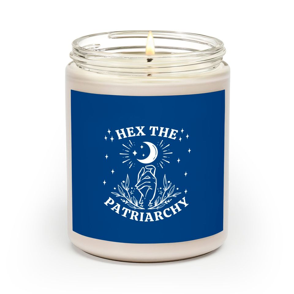 Feminist Witch, Hex The Patriarchy Scented Candles
