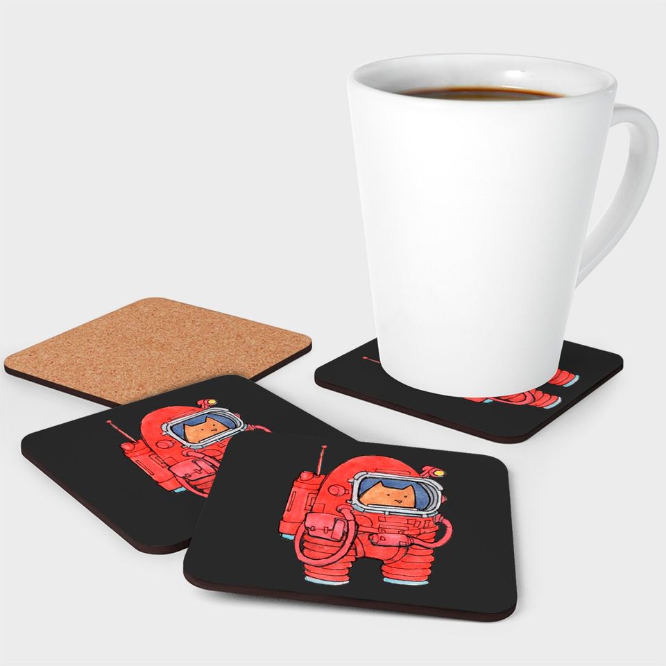 cats are among us - Cat Among Us - Coasters