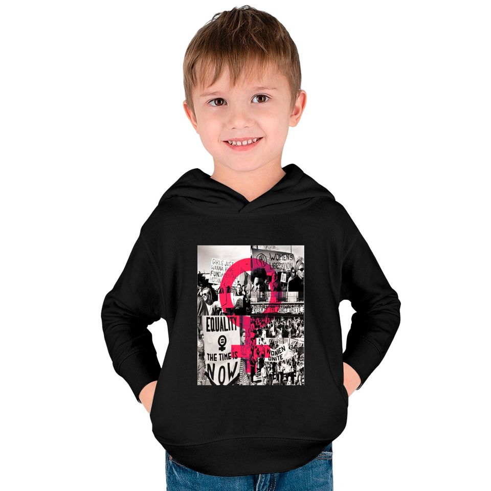Women’s Rights - Womens Rights - Kids Pullover Hoodies