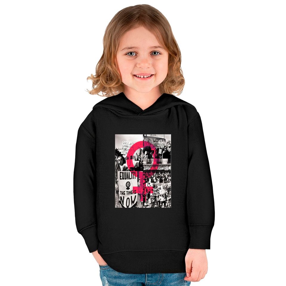 Women’s Rights - Womens Rights - Kids Pullover Hoodies