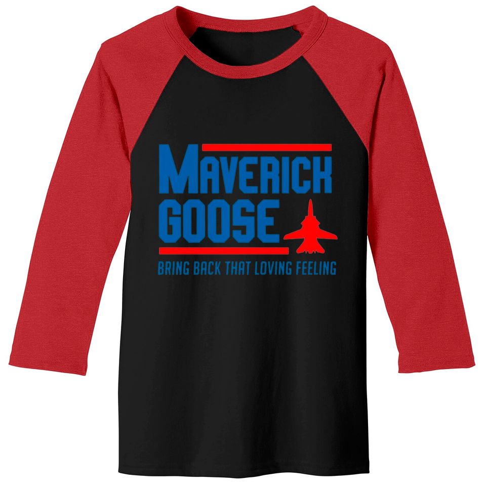 Maverick Goose Baseball Tees