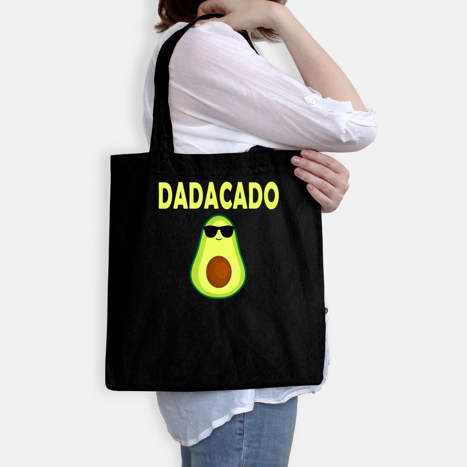 Dadacado Funny Avocado Dad Father's Day Daddy Men Bags