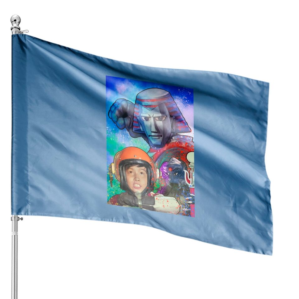 Johnny Sokko and his Flying Robot - Nesshead - House Flags