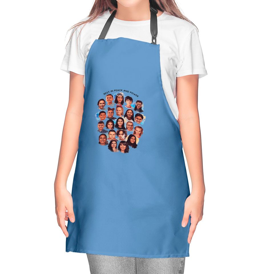 Uvalde Kitchen Aprons, Protect Our Children, Uvalde Texas Kitchen Aprons, Pray for Uvalde Kitchen Aprons