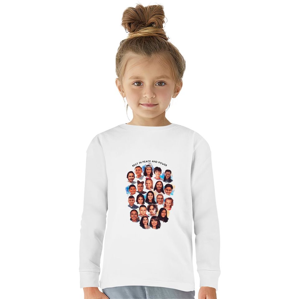 Uvalde  Kids Long Sleeve T-Shirts, Protect Our Children, Uvalde Texas  Kids Long Sleeve T-Shirts, Pray for Uvalde  Kids Long Sleeve T-Shirts