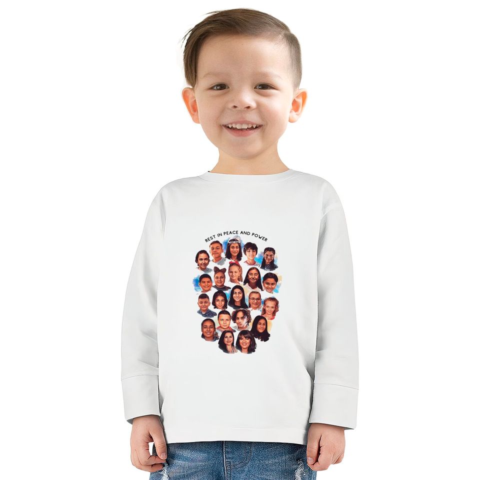 Uvalde  Kids Long Sleeve T-Shirts, Protect Our Children, Uvalde Texas  Kids Long Sleeve T-Shirts, Pray for Uvalde  Kids Long Sleeve T-Shirts