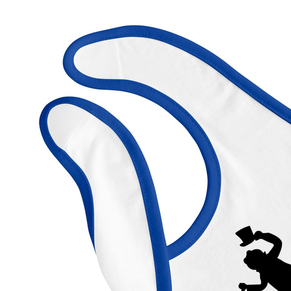 Hitchhiking Ghosts - Black silhouette - Haunted Mansion - Bibs