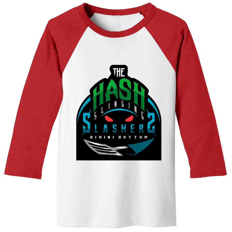The Hash Slinging Slashers/Sports Logo - Hash Slinging Slasher - Baseball Tees