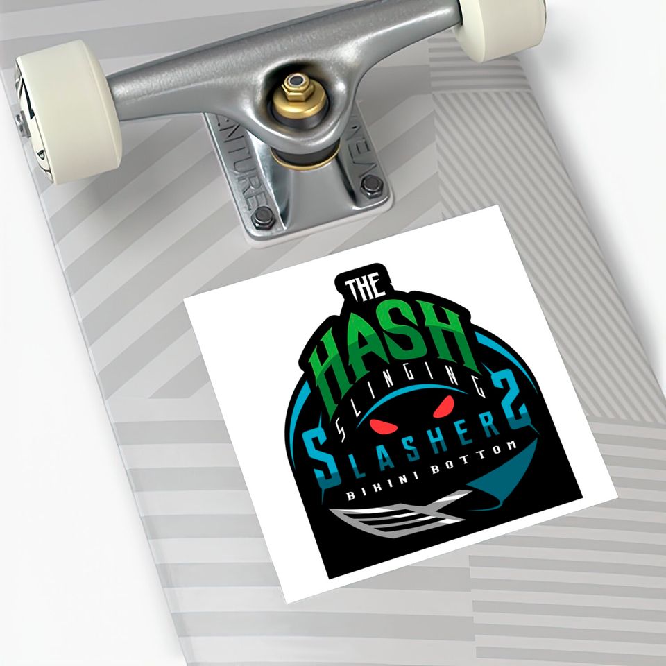 The Hash Slinging Slashers/Sports Logo - Hash Slinging Slasher - Stickers