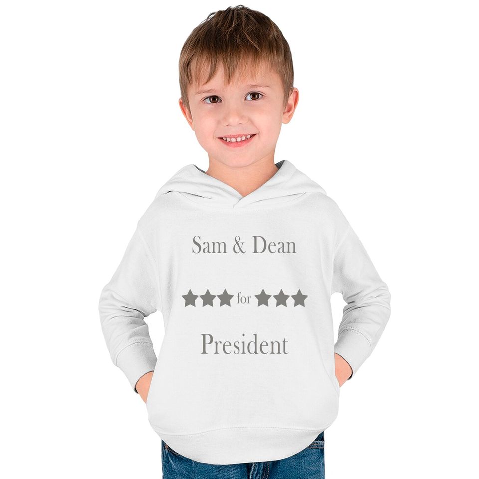 Sam & Dean for president perfect gift for supernaturals fans - Sam And Dean For President - Kids Pullover Hoodies