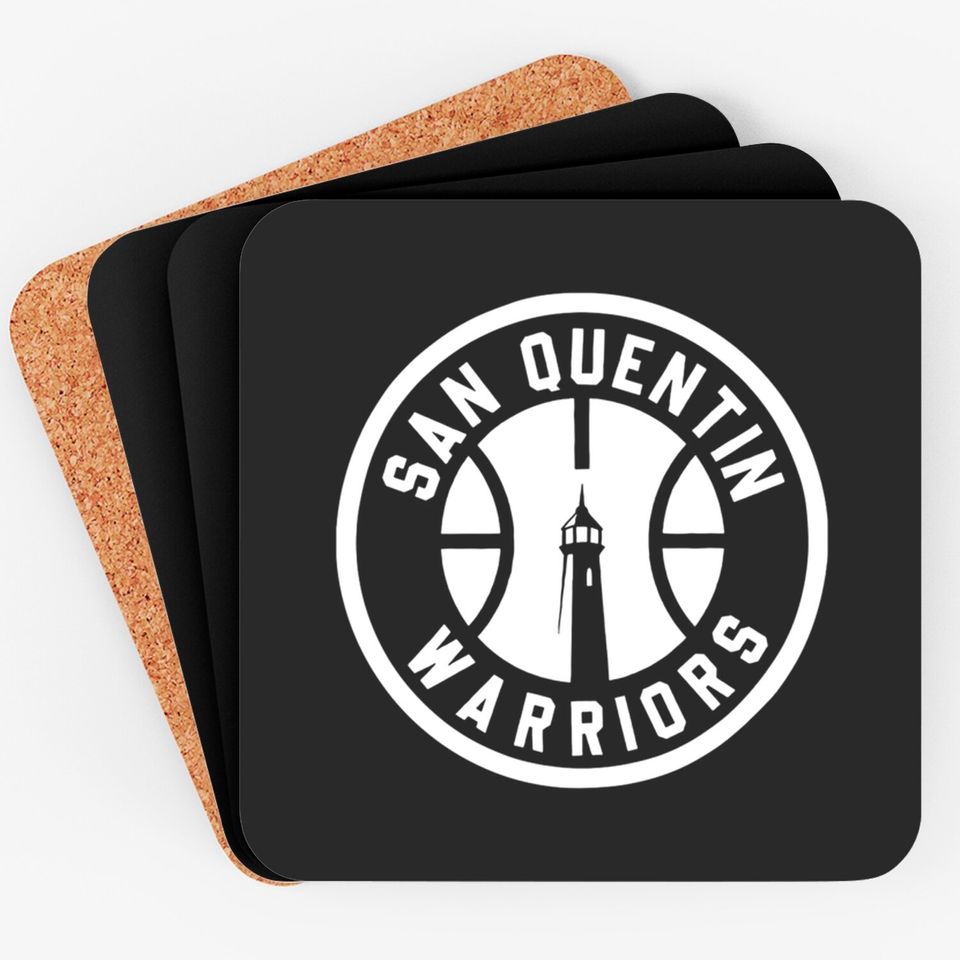 San Quentin Warriors Coasters Bob Myers