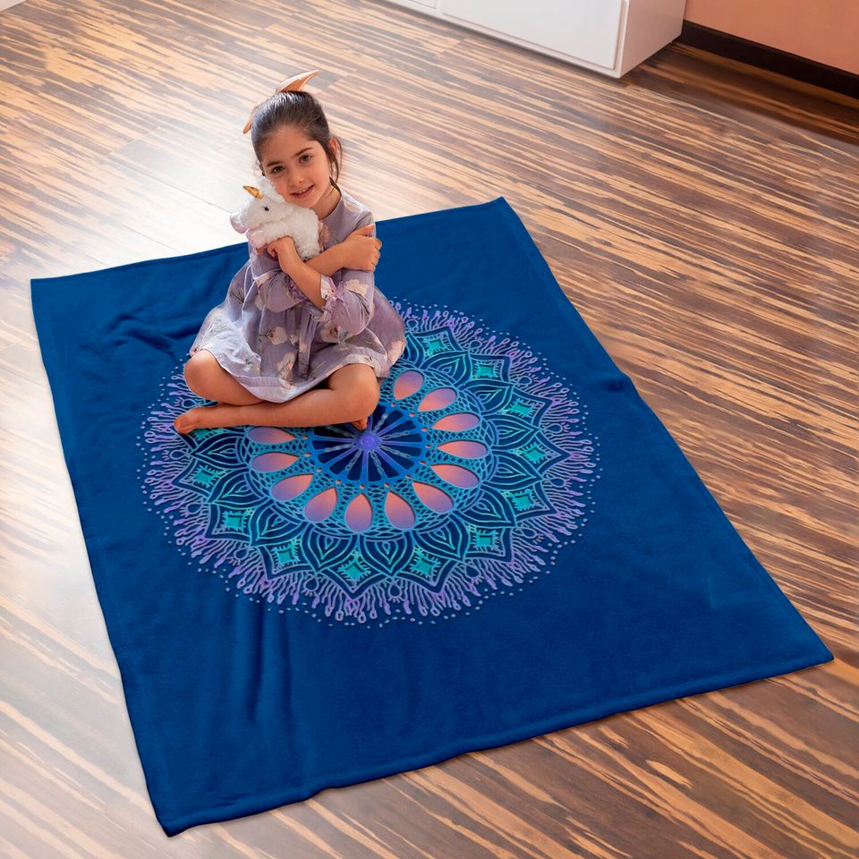 Mandala doodle0009 - Mandala - Baby Blankets