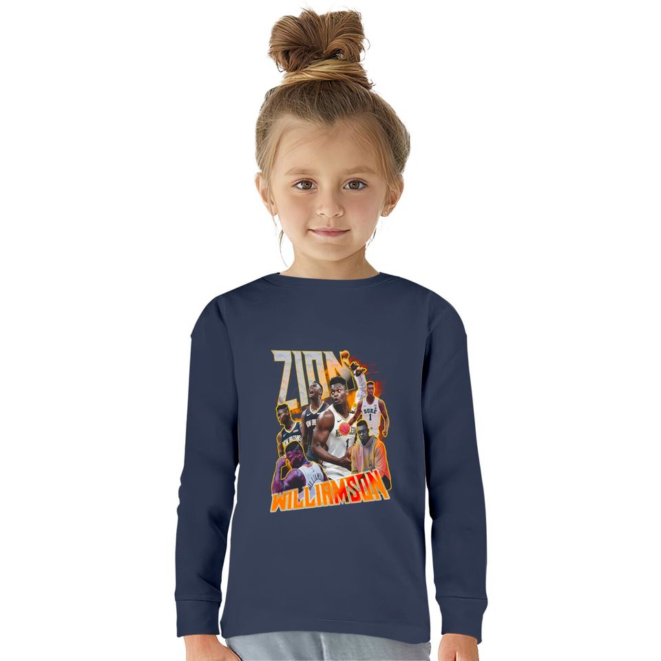 Zion Williamson  Kids Long Sleeve T-Shirts