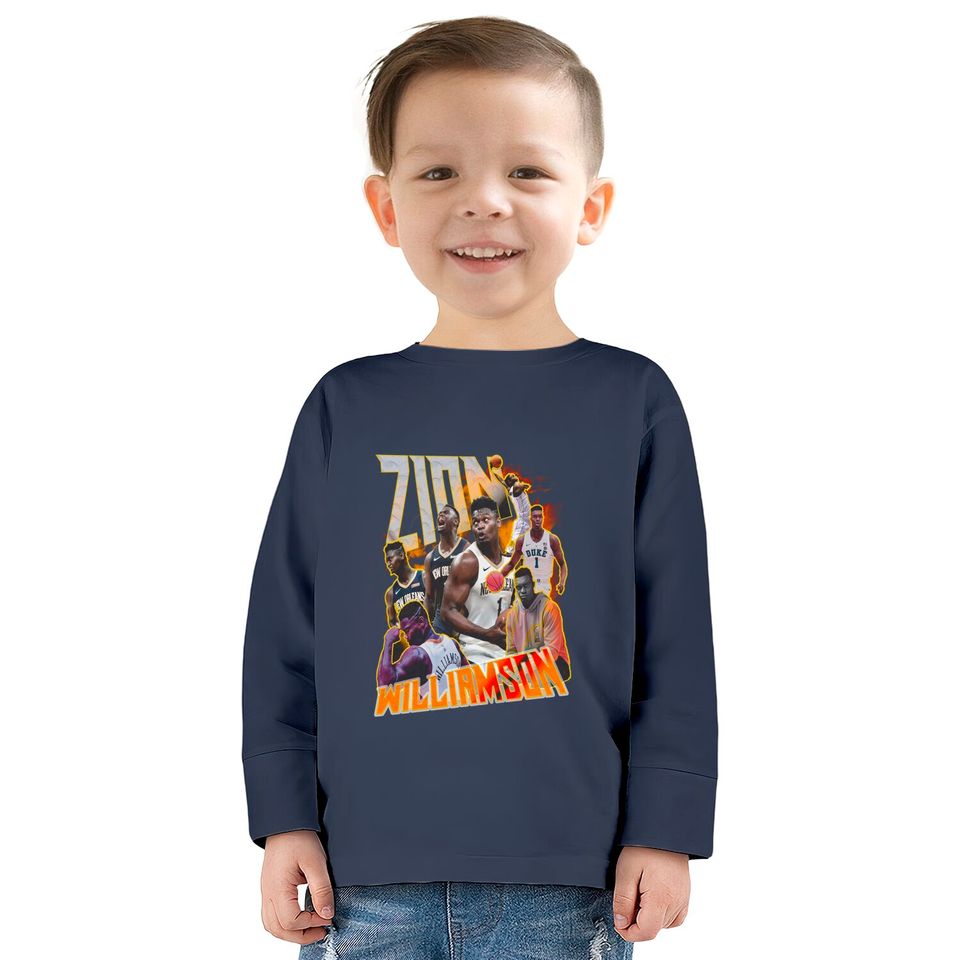 Zion Williamson  Kids Long Sleeve T-Shirts