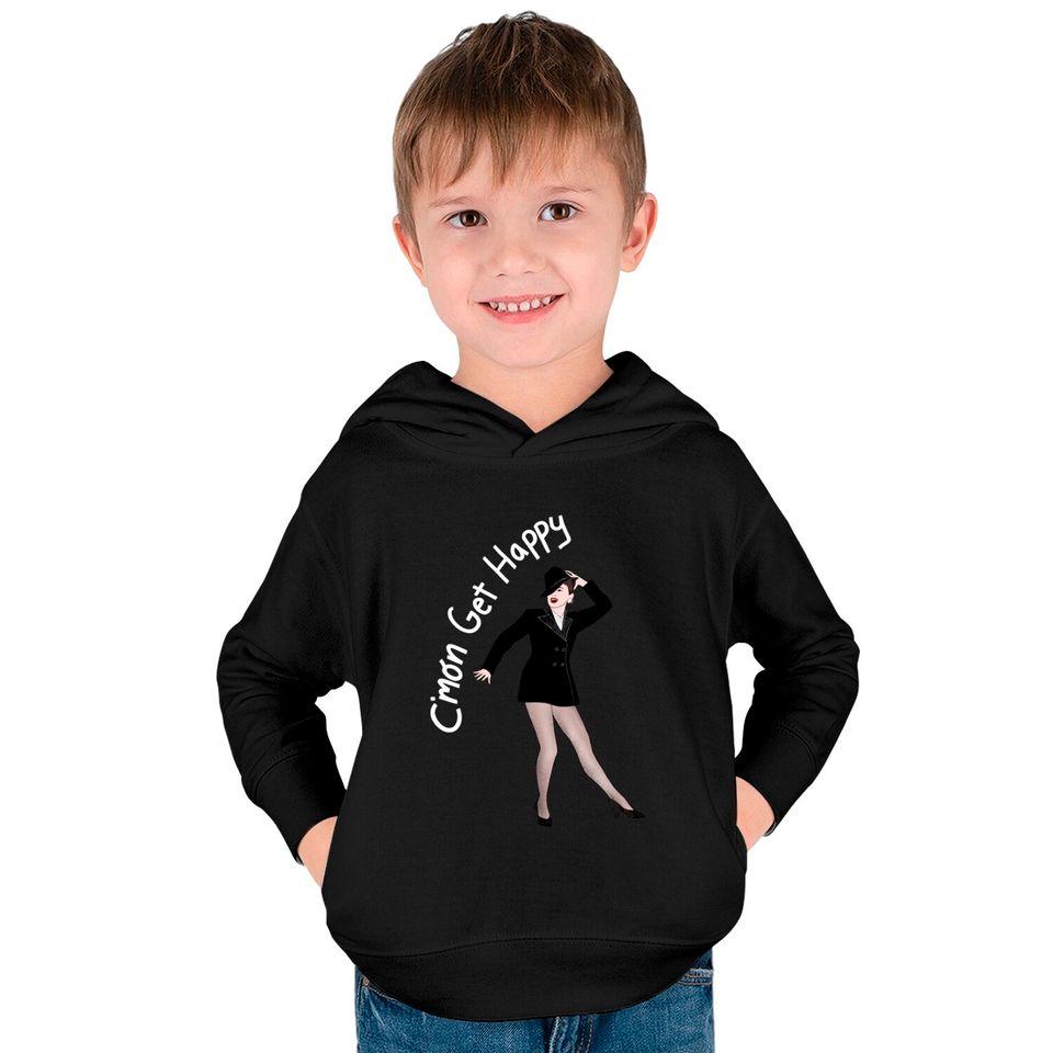 C'mon Get Happy - Judy Garland - Kids Pullover Hoodies