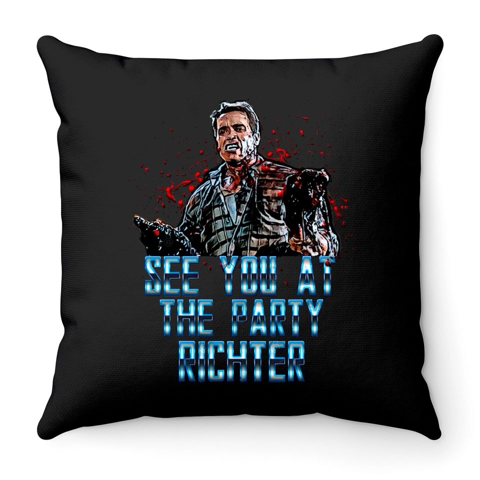 See you at the party - Total Recall - Throw Pillows