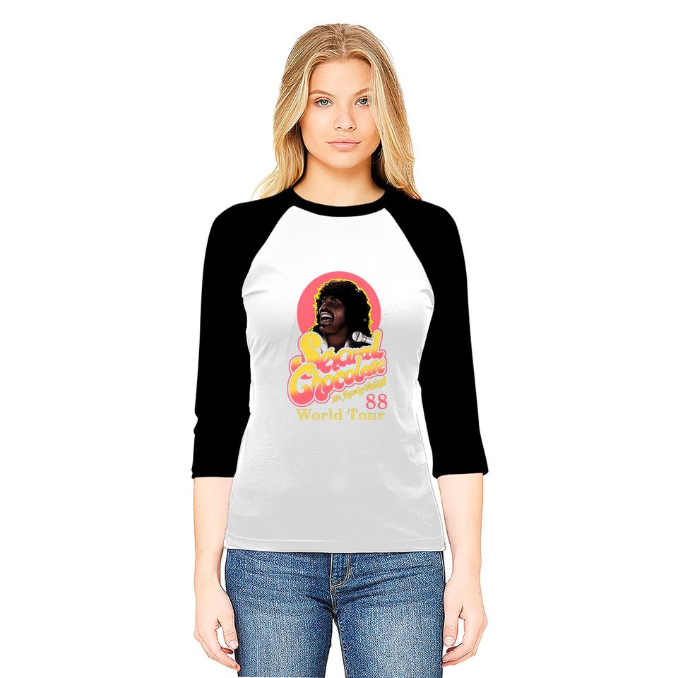 RANDY WATSON - SEXUAL CHOCOLATE 88 WORLD TOUR Classic Baseball Tees