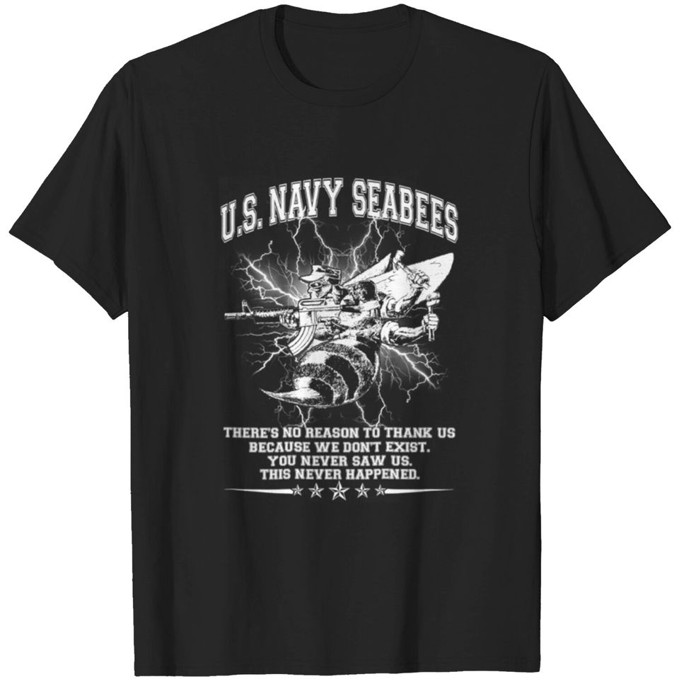 US Navy Seabees Gift T-shirt
