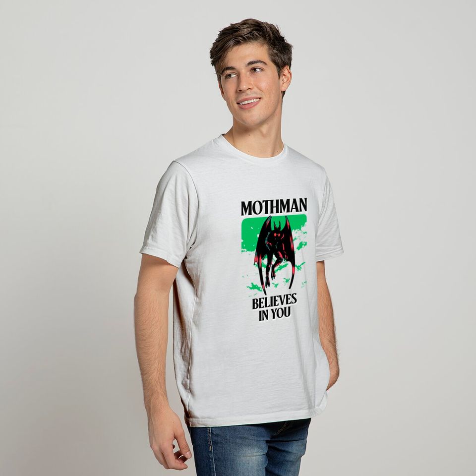 Mothman Believes In You - Mothman - T-Shirt