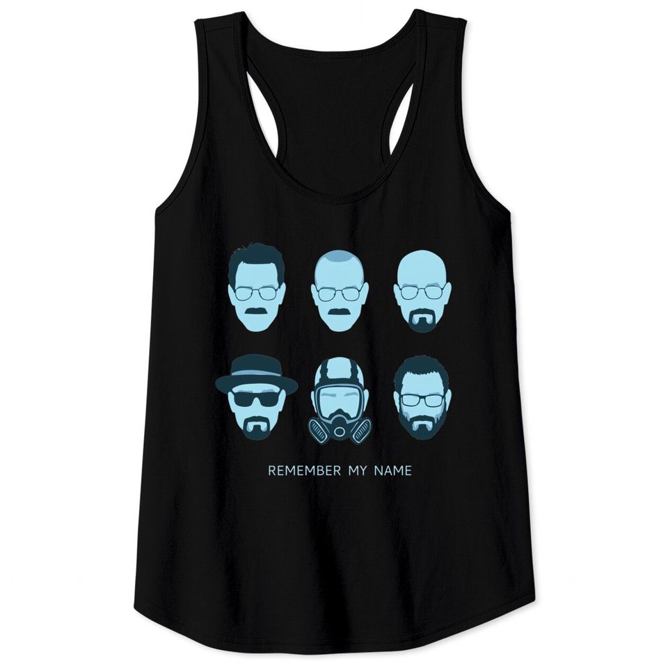 ALL HAIL HEISENBERG (blue) - Breaking Bad - Tank Tops