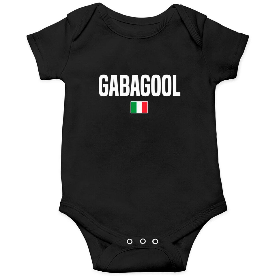 Gabagool Italian Slang Italian Saying Onesies