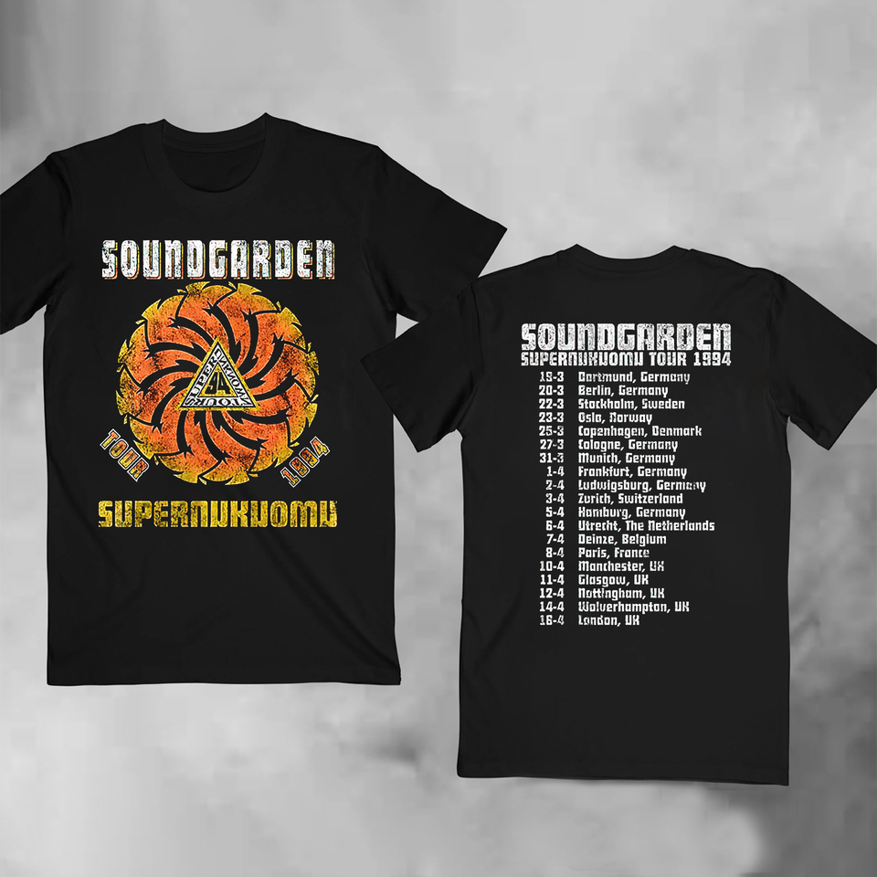 Soundgarden Unisex Tee: Superunknown Tour '94