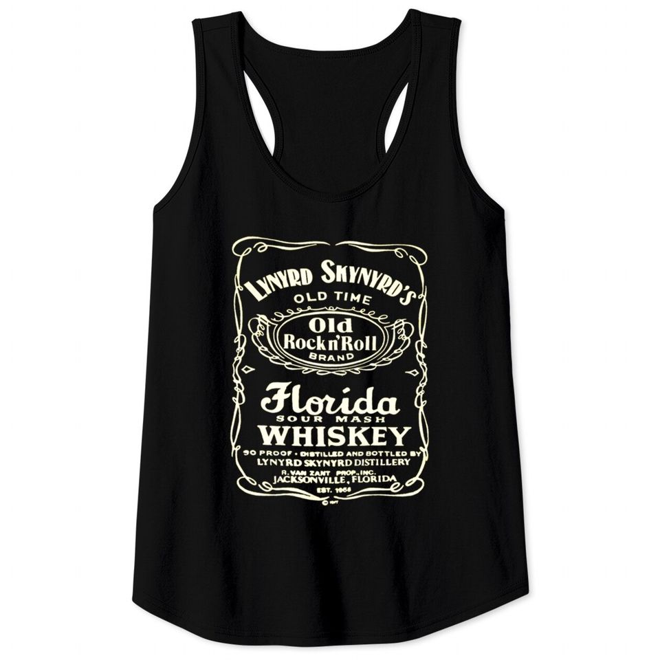 classic rocks - Lynyrd Skynyrd - Tank Tops