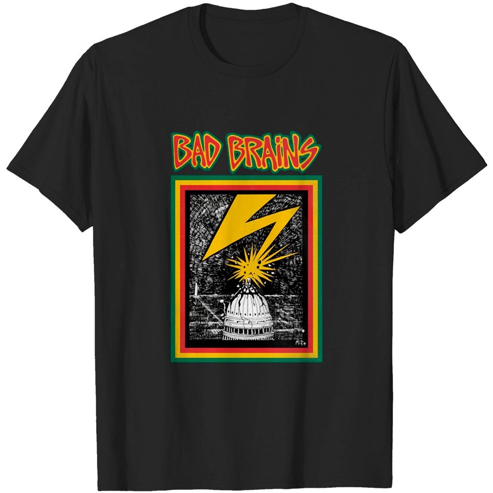 Grey Bad Brains Tee T-Shirt