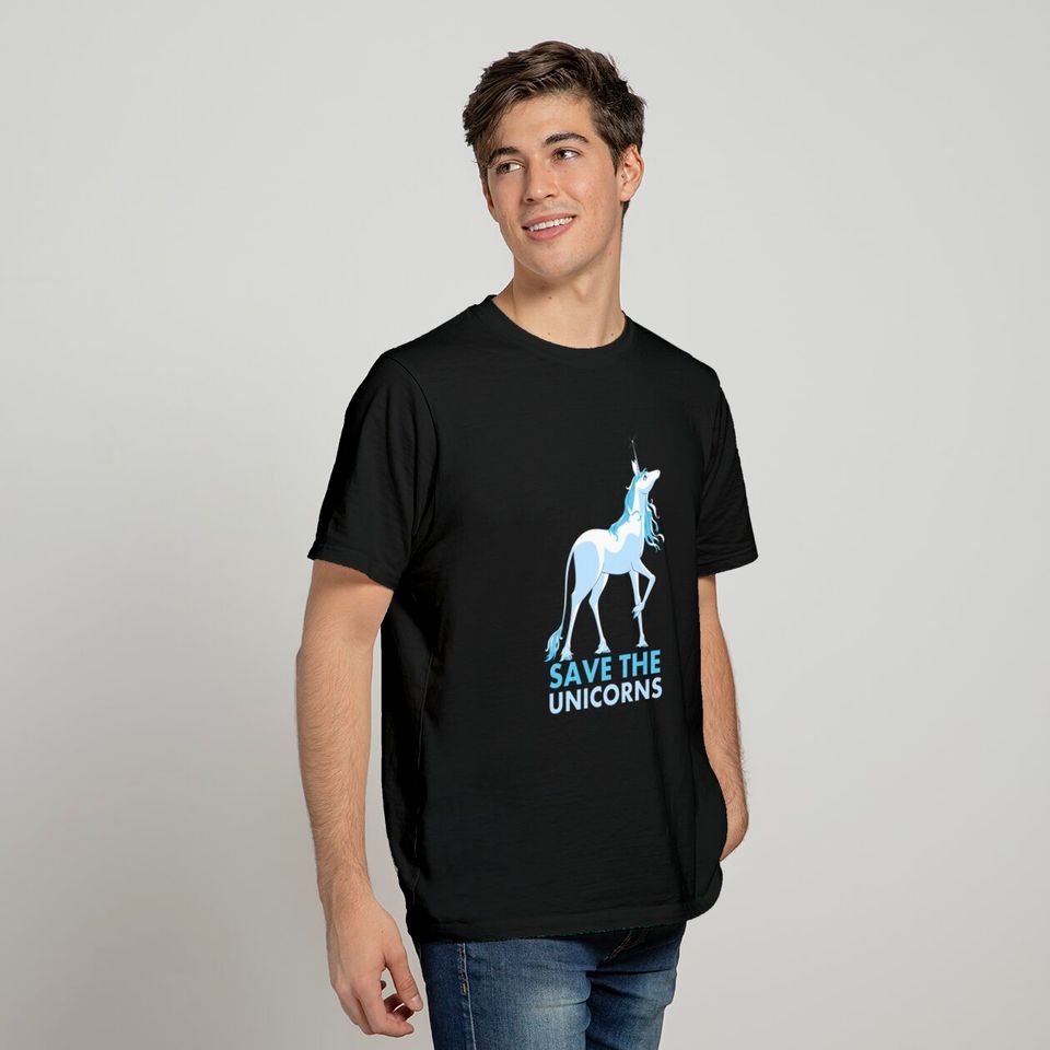 Save the Unicorns - The Last Unicorn - T-Shirt