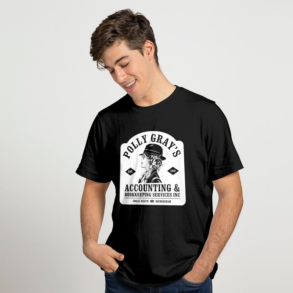 Polly Gray's Accounting - Peaky Blinders - T-Shirt
