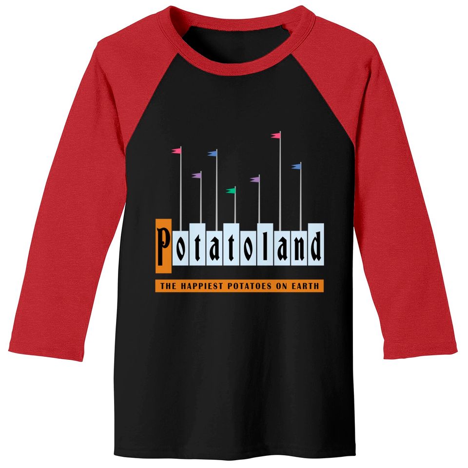 Potatoland - Disneyland - Baseball Tees