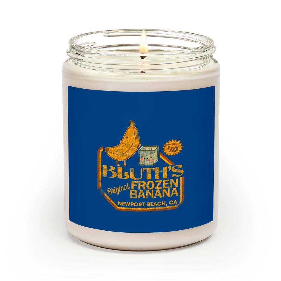 Retro Distressed Bluth's Banana Stand - Arrested Development - Scented Candles