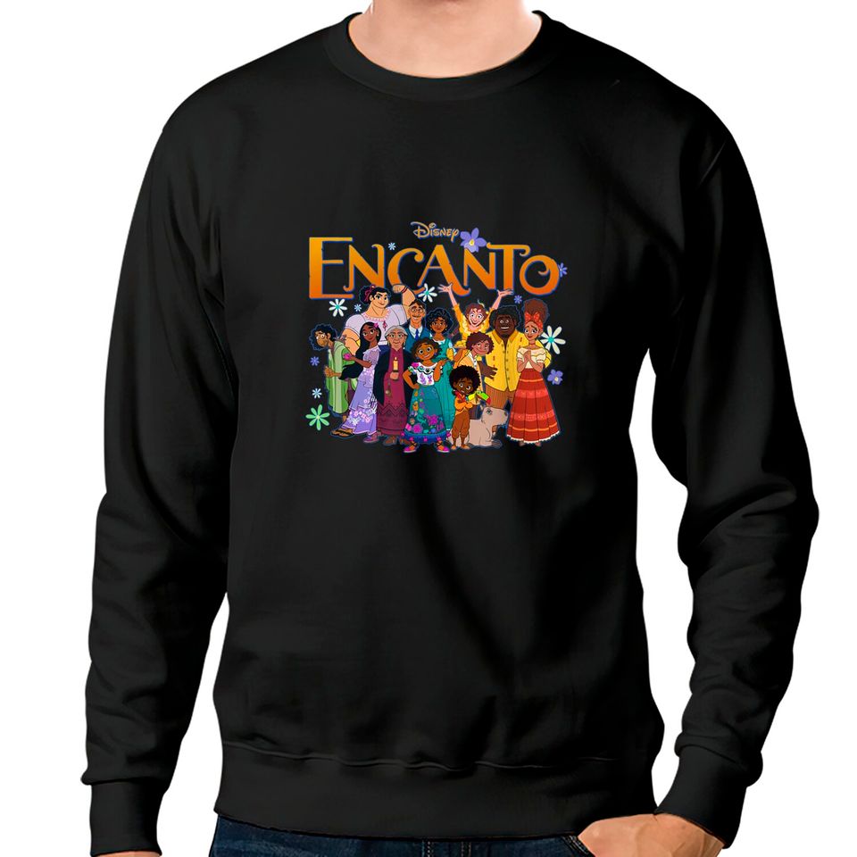Family Group Portrait Encanto Disney Sweatshirts