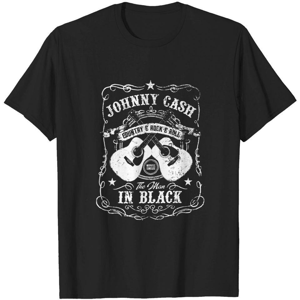 Johnny Cash Unisex Tee: The Man in Black