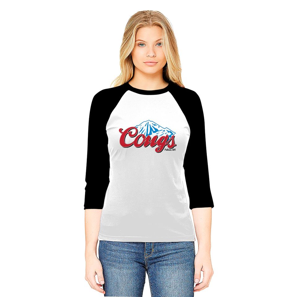 WSU Cougs light - Blue - Wsu Cougs Light - Baseball Tees