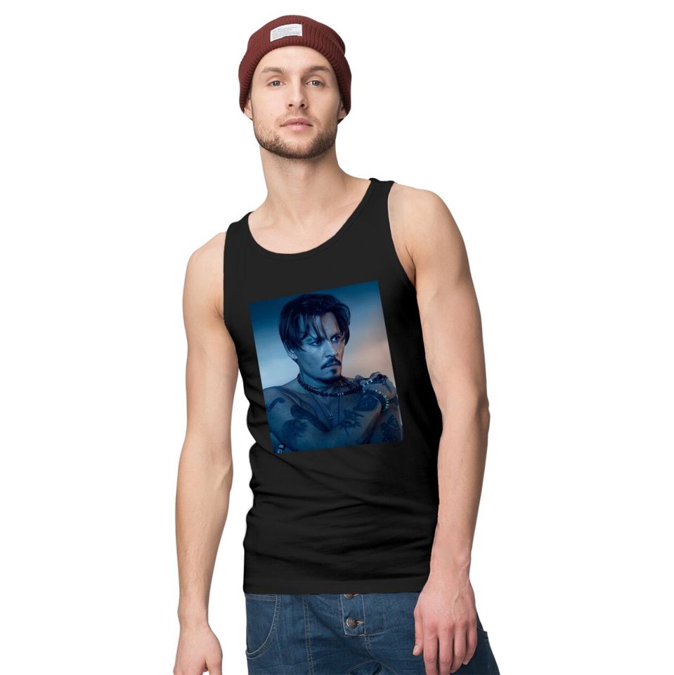 Johnny Depp Retro Tank Tops,