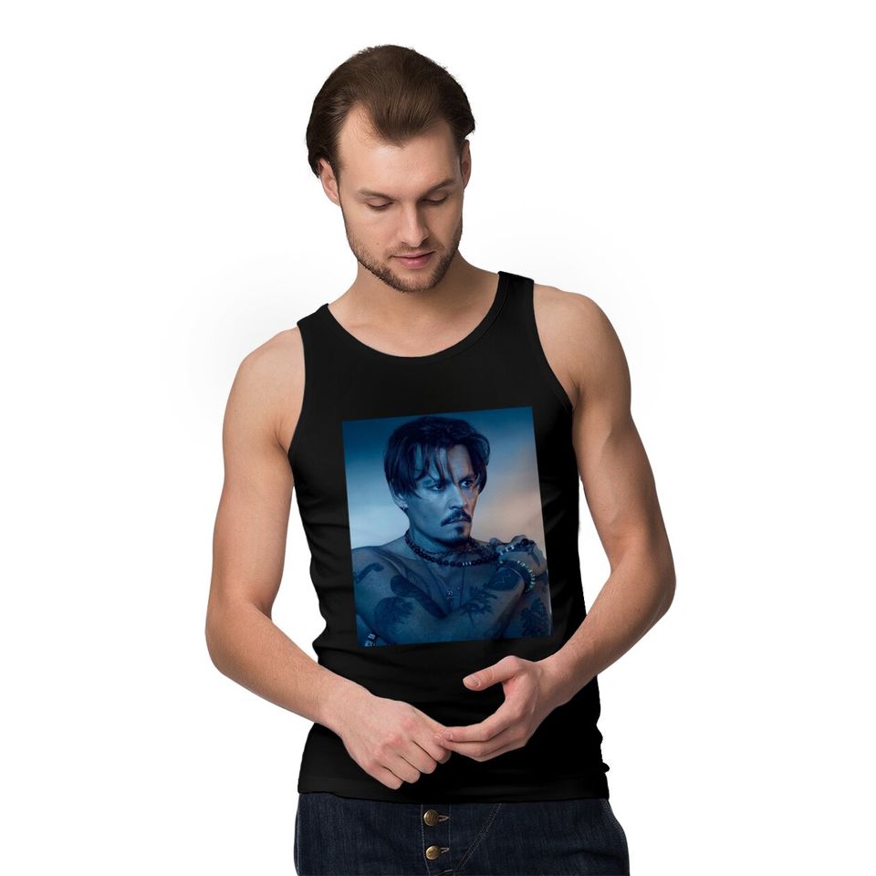 Johnny Depp Retro Tank Tops,