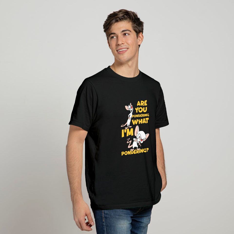Pinky And The Brain Pondering T-shirt