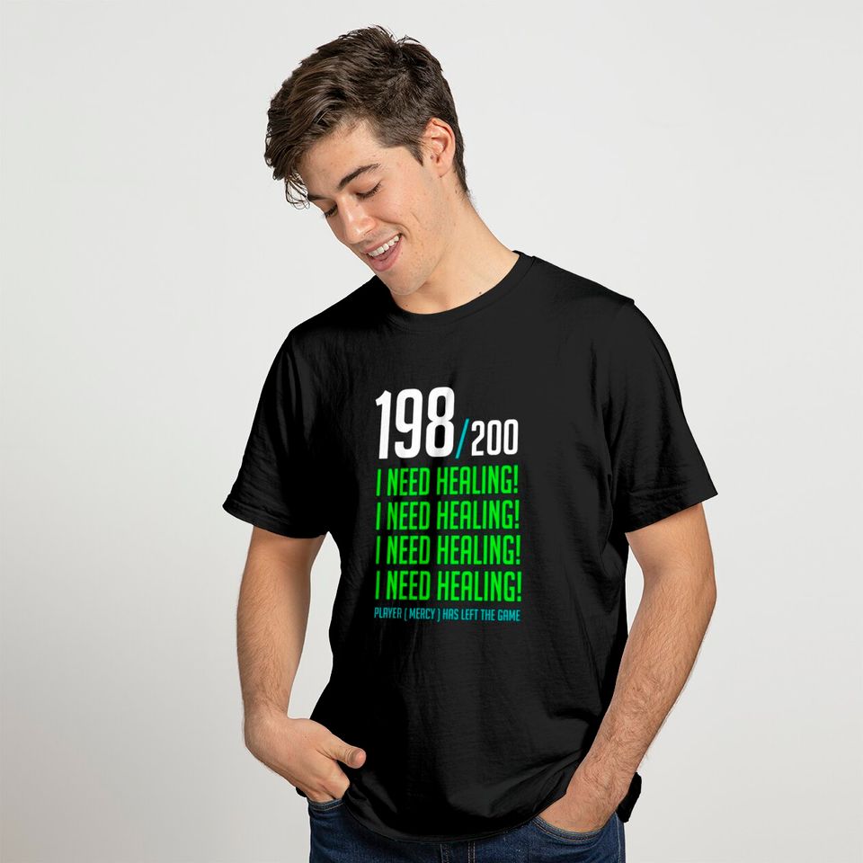 198/200 Time for Heals (Large) - Overwatch - T-Shirt